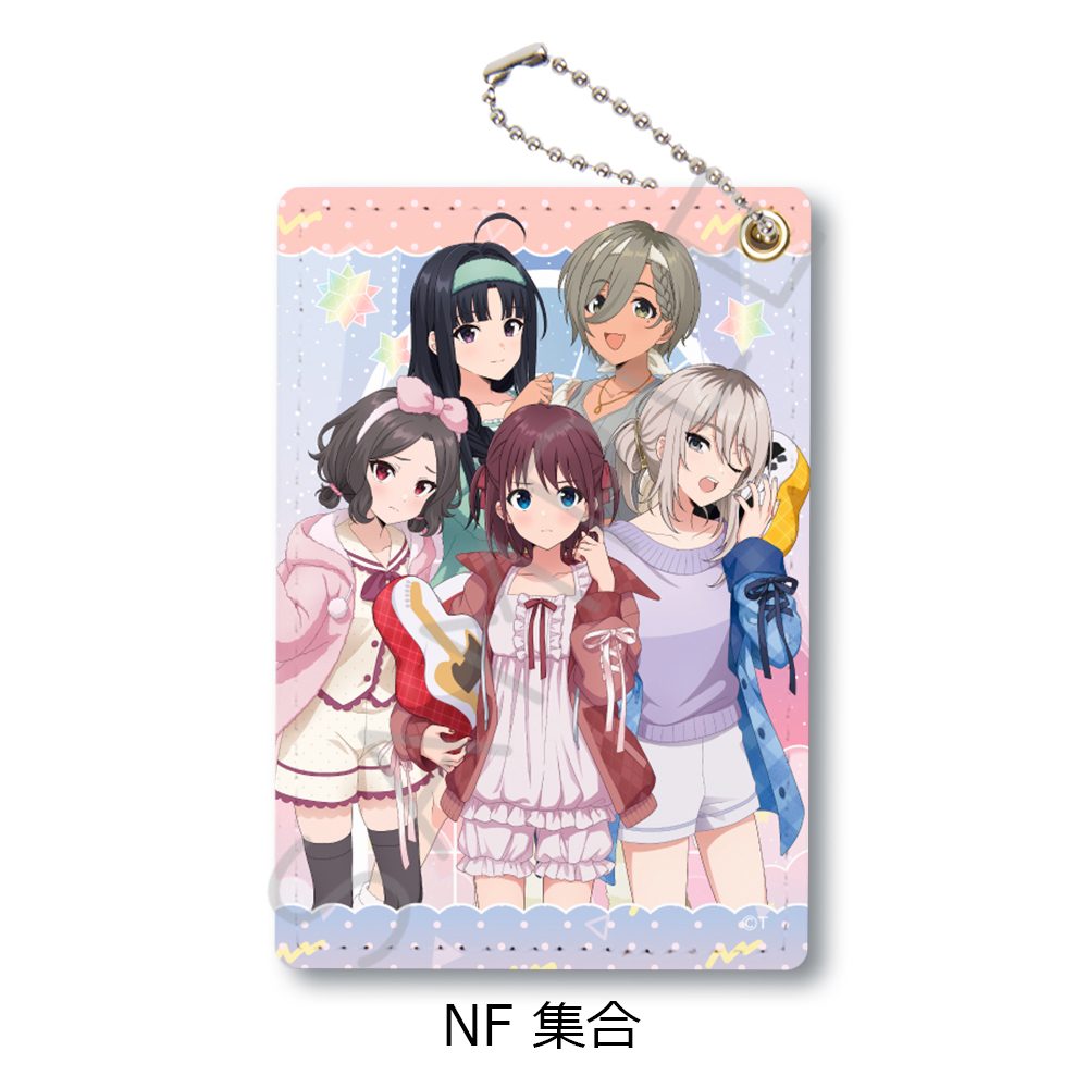 ガールズバンドクライ 第4弾 パスケース NF 集合 ("Girls Band Cry" Vol. 4 Pass Case NF Group)