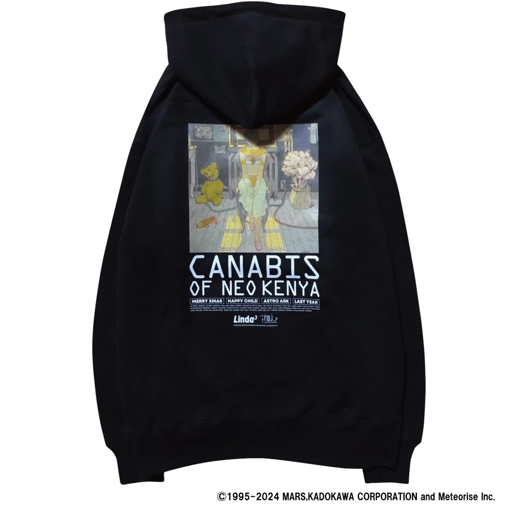 リンダキューブ30周年 リンダキューブパーカー ブラックB XL ("Linda Cube" 30th Anniversary Linda Cube Hoodie Black B (XL Size))