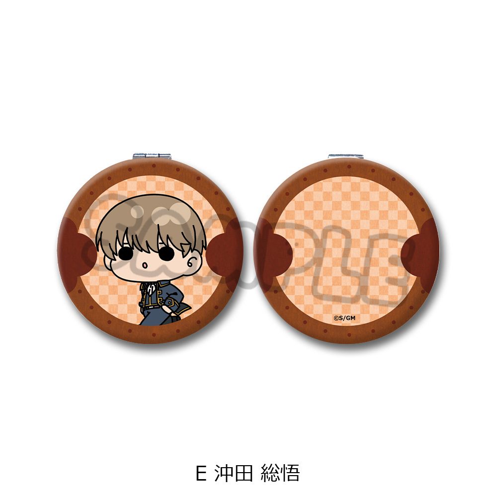 新劇場版 銀魂 -吉原大炎上- コンパクトミラー mochochoシリーズ E 沖田総悟 ("New Gintama The Movie: -Yoshiwara in Flames-" Compact Mirror mochocho Series E Okita Sougo)