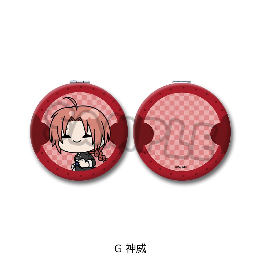 新劇場版 銀魂 -吉原大炎上- コンパクトミラー mochochoシリーズ G 神威 ("New Gintama The Movie: -Yoshiwara in Flames-" Compact Mirror mochocho Series G Kamui)