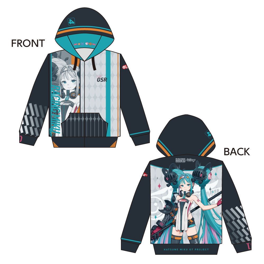 レーシングミク 2026Ver. フルグラフィックパーカー Vol.1 (Mサイズ) (Racing Miku 2026 Ver. Full Graphic Hoodie Vol. 1 (M Size))