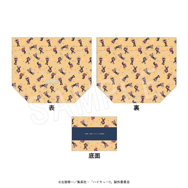 ハイキュー!! ランチ巾着 JF2026 烏野高校 ("Haikyu!!" Lunch Kinchaku JF2026 Karasuno High School)