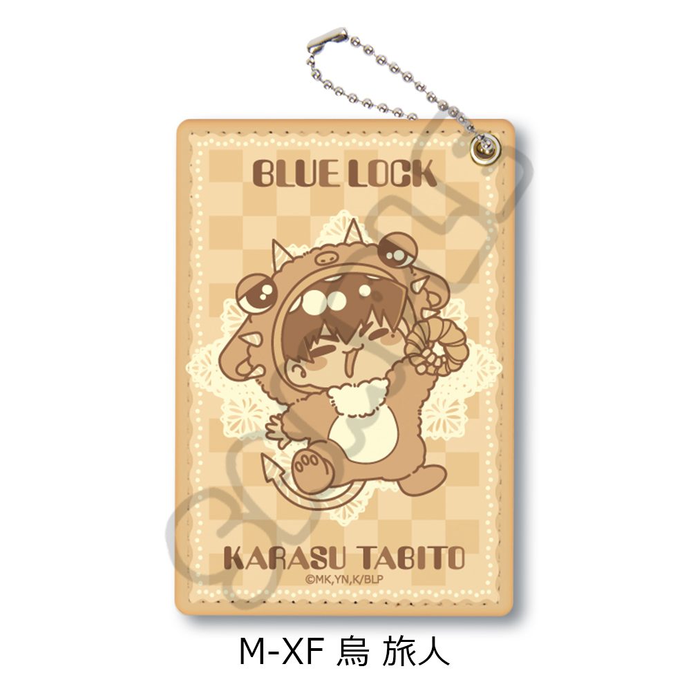 ブルーロック 第9弾 パスケース M-XF 烏旅人 ("Blue Lock" Vol. 9 Pass Case M-XF Karasu Tabito)