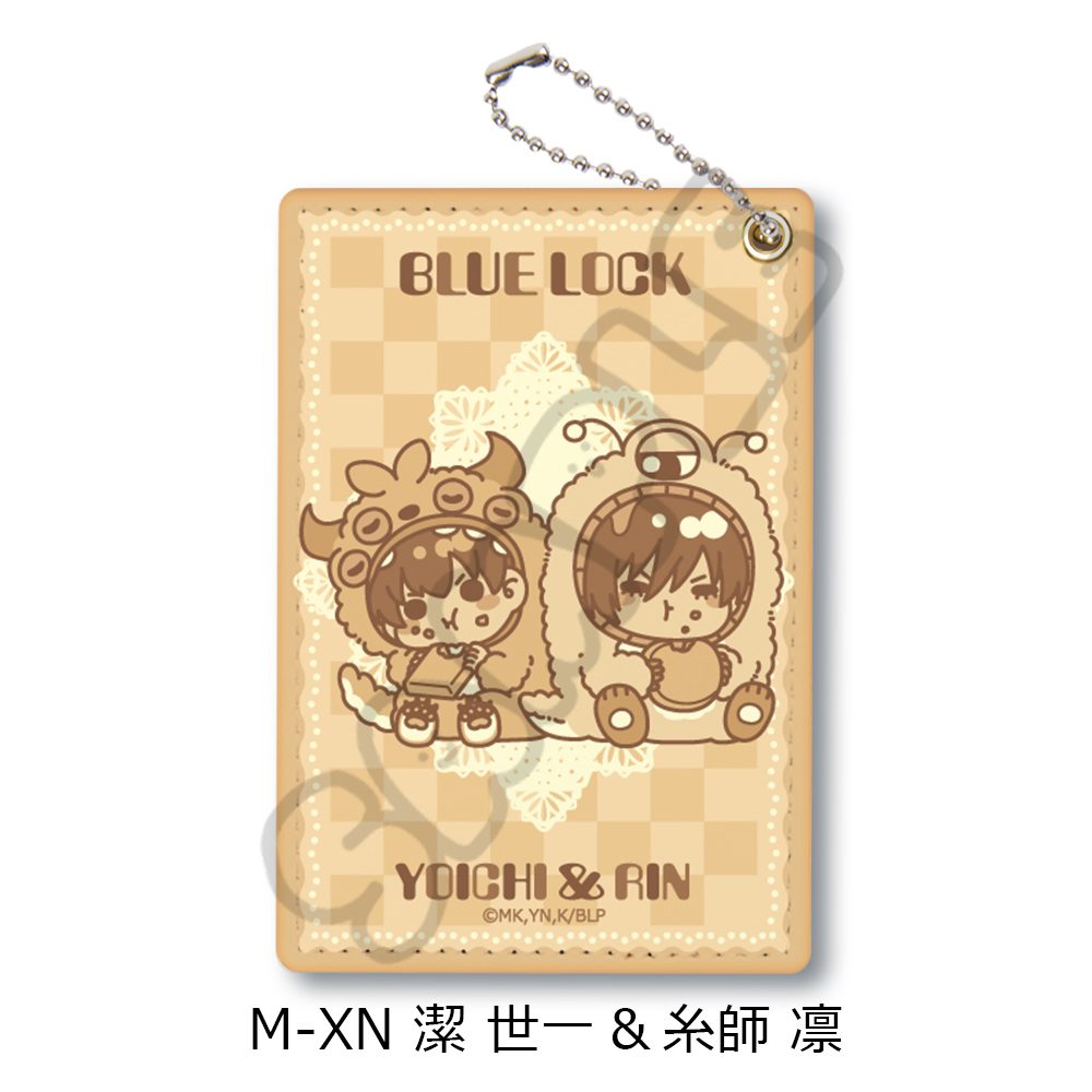 ブルーロック 第9弾 パスケース M-XN 潔世一&糸師凛 ("Blue Lock" Vol. 9 Pass Case M-XN Isagi Yoichi & Itoshi Rin)
