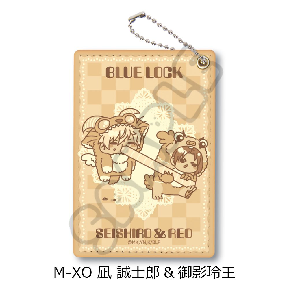 ブルーロック 第9弾 パスケース M-XO 凪誠士郎&御影玲王 ("Blue Lock" Vol. 9 Pass Case M-XO Nagi Seishiro & Mikage Reo)