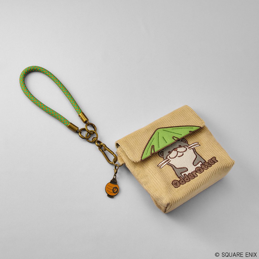 ファイナルファンタジーXIV チャーム付きミニポーチ ウソウソ ("Final Fantasy XIV" Mini Pouch with Charm Odder Otter)