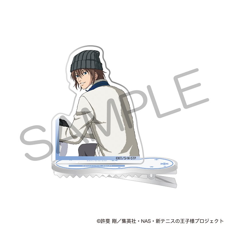 新テニスの王子様 キャラのるヘアクリップ 雪遊びVer. 不二周助 ("New The Prince of Tennis" Chara Noru Hair Clip Playing in The Snow Ver. Fuji Syusuke)