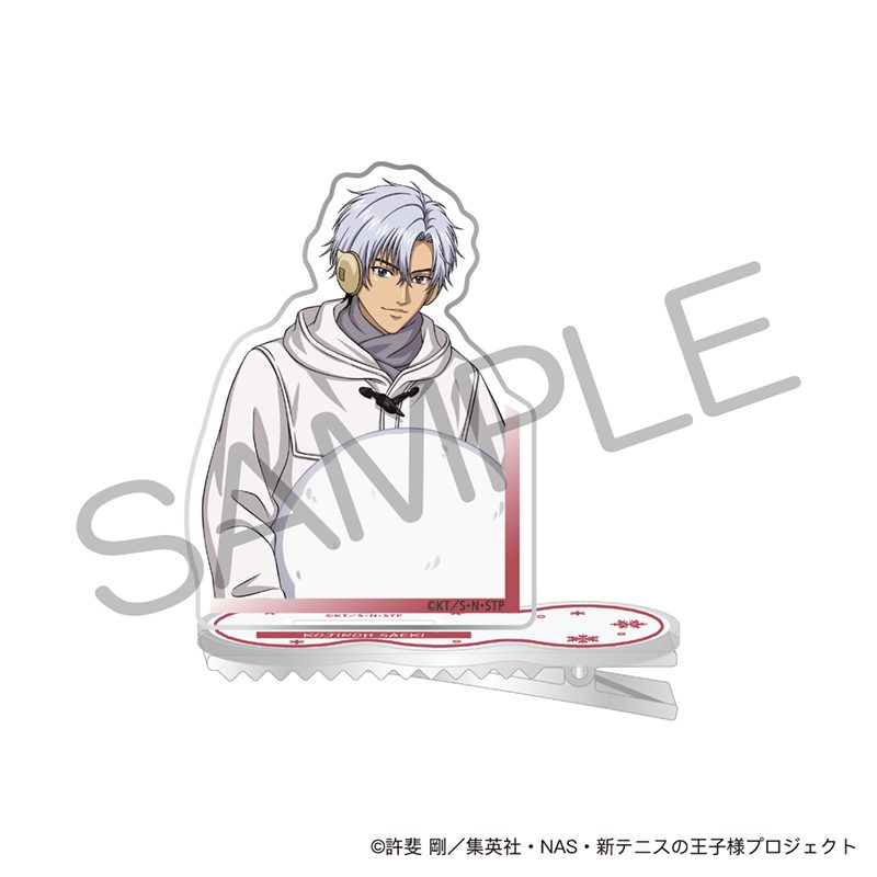新テニスの王子様 キャラのるヘアクリップ 雪遊びVer. 佐伯虎次郎 ("New The Prince of Tennis" Chara Noru Hair Clip Playing in The Snow Ver. Saeki Kojiroh)