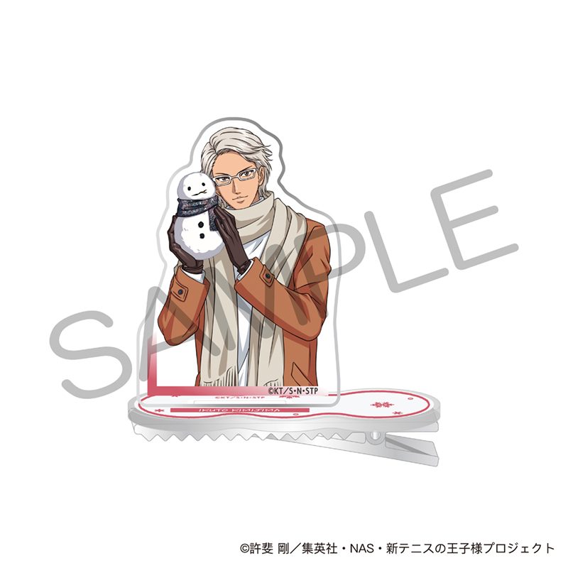 新テニスの王子様 キャラのるヘアクリップ 雪遊びVer. 君島育斗 ("New The Prince of Tennis" Chara Noru Hair Clip Playing in The Snow Ver. Kimijima Ikuto)