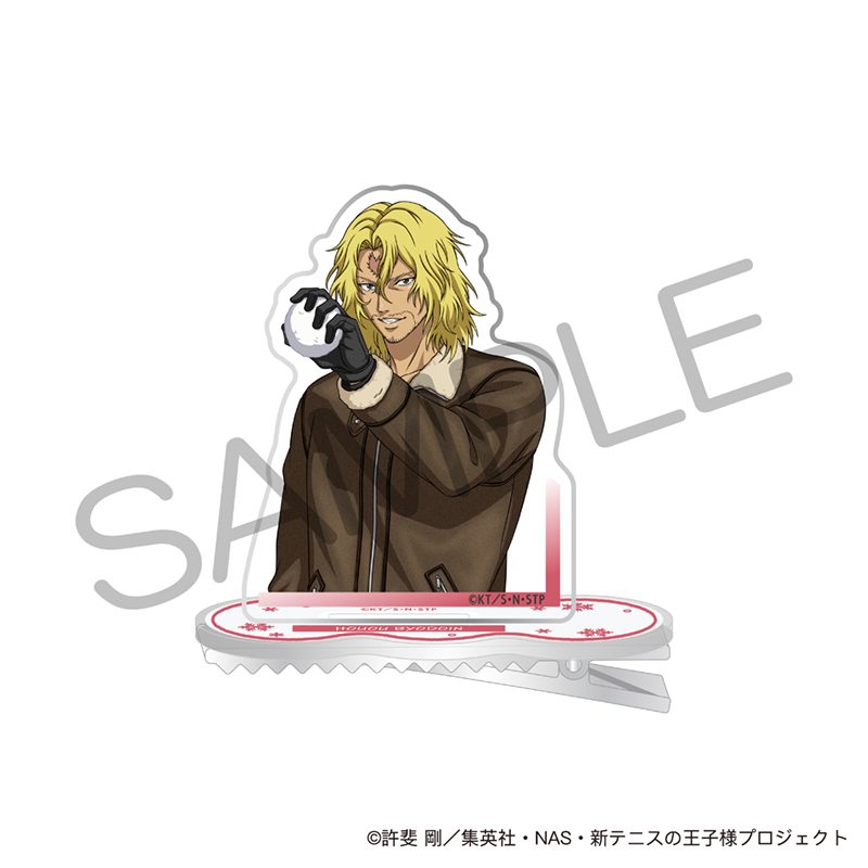 新テニスの王子様 キャラのるヘアクリップ 雪遊びVer. 平等院鳳凰 ("New The Prince of Tennis" Chara Noru Hair Clip Playing in The Snow Ver. Byodoin Houou)