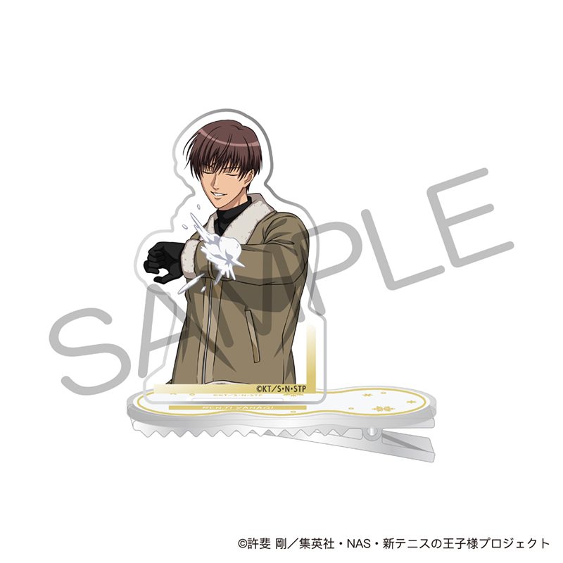 新テニスの王子様 キャラのるヘアクリップ 雪遊びVer. 柳蓮二 ("New The Prince of Tennis" Chara Noru Hair Clip Playing in The Snow Ver. Yanagi Renji)