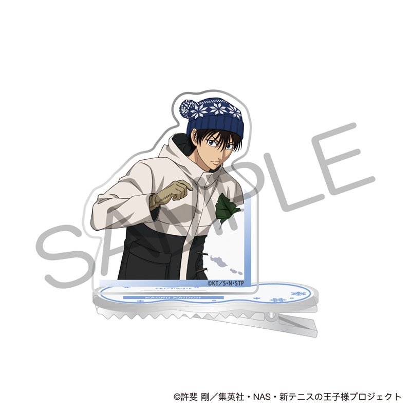 新テニスの王子様 キャラのるヘアクリップ 雪遊びVer. 海堂薫 ("New The Prince of Tennis" Chara Noru Hair Clip Playing in The Snow Ver. Kaido Kaoru)