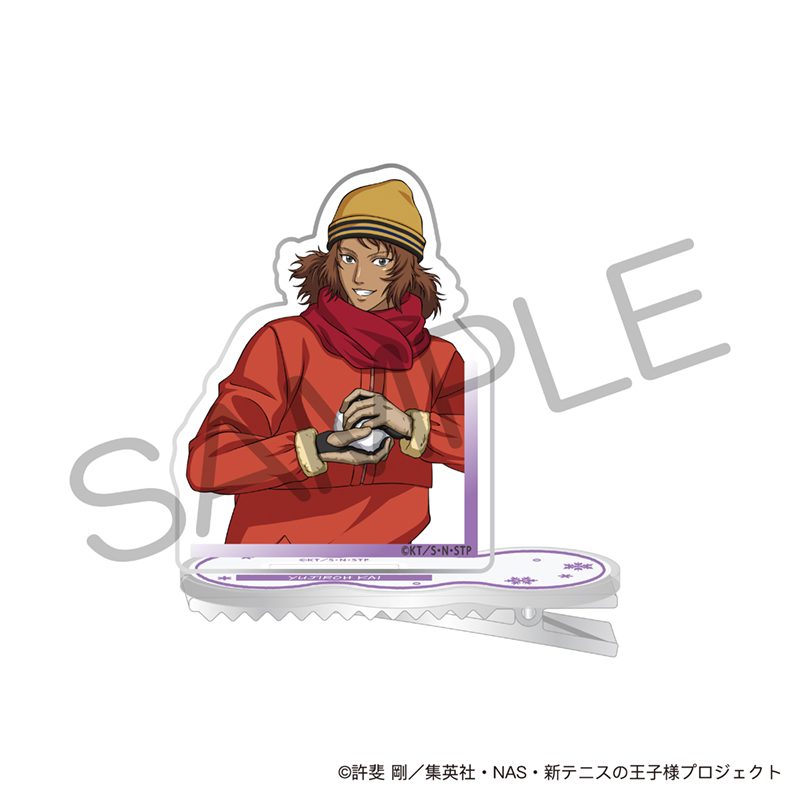 新テニスの王子様 キャラのるヘアクリップ 雪遊びVer. 甲斐裕次郎 ("New The Prince of Tennis" Chara Noru Hair Clip Playing in The Snow Ver. Kai Yujiroh)