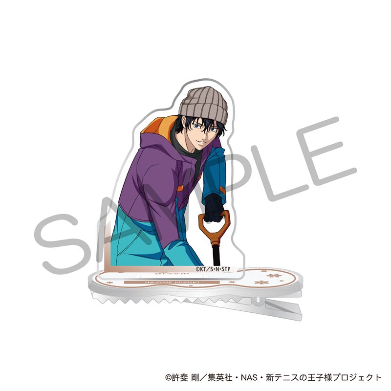 新テニスの王子様 キャラのるヘアクリップ 雪遊びVer. 観月はじめ ("New The Prince of Tennis" Chara Noru Hair Clip Playing in The Snow Ver. Mizuki Hajime)