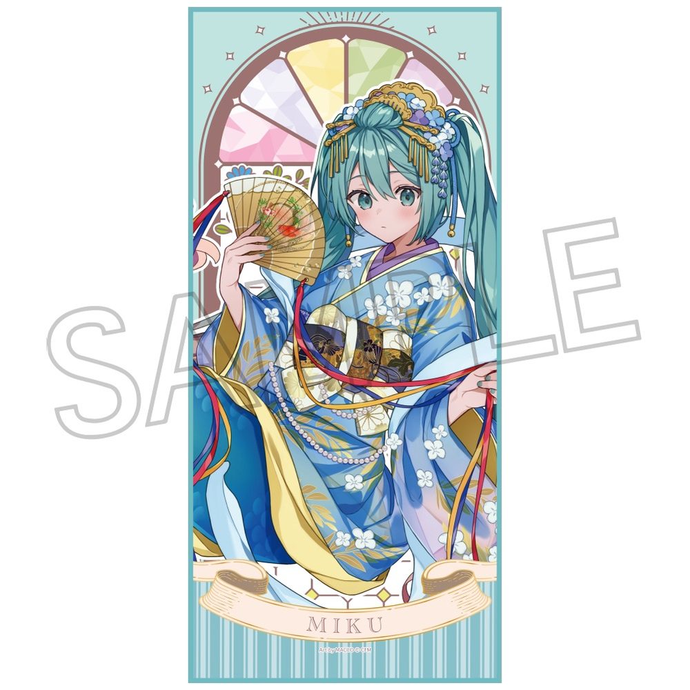 初音ミク 百鬼夜行 -麗宴- フェイスタオル B 人魚(にんぎょ) (Hatsune Miku Hyakki Yakou -Reien- Face Towel B Ningyo)