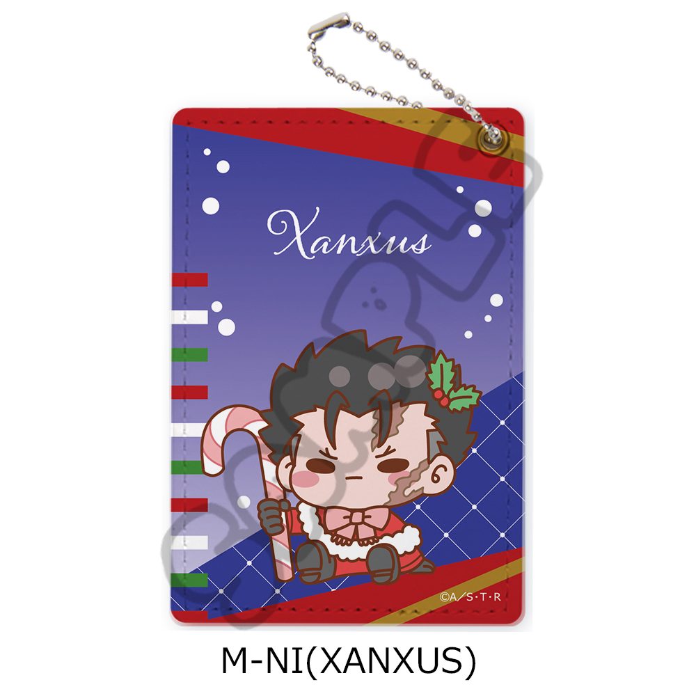 家庭教師ヒットマンREBORN! 第4弾 パスケース M-NI XANXUS ("Reborn!" Vol. 4 Pass Case M-NI XANXUS)