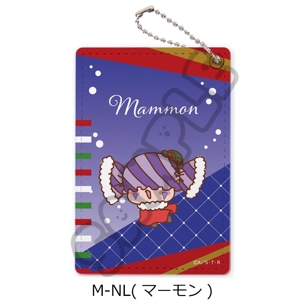 家庭教師ヒットマンREBORN! 第4弾 パスケース M-NL マーモン ("Reborn!" Vol. 4 Pass Case M-NL Mammon)