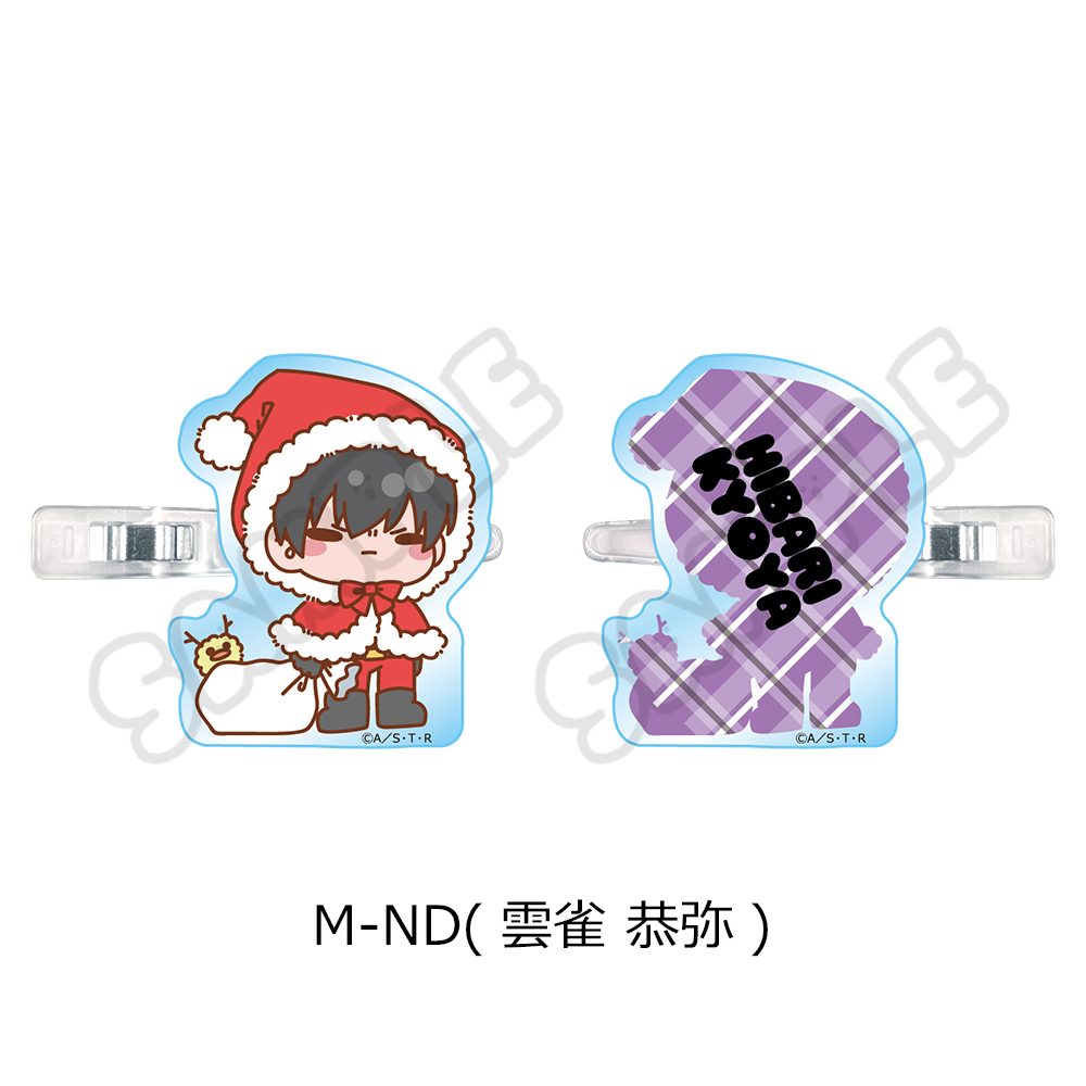 家庭教師ヒットマンREBORN! 第4弾 前髪クリップ M-ND 雲雀恭弥 ("Reborn!" Vol. 4 Bans Clip M-ND Hibari Kyoya)