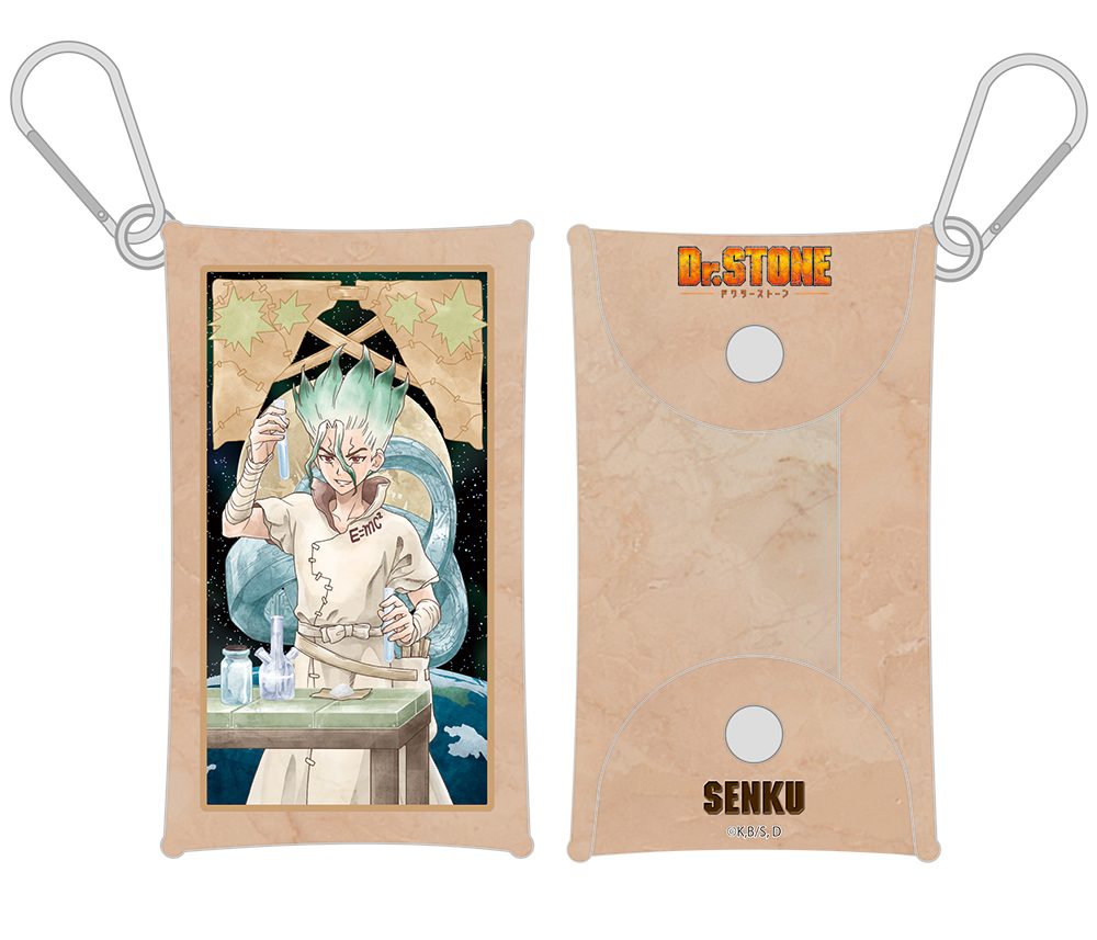 Dr.STONE クリアマルチケース 石神千空 ("Dr. Stone" Clear Multi Case Ishigami Senku)