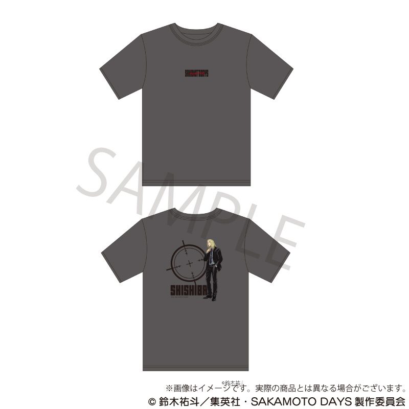 SAKAMOTO DAYS×WEGO Tシャツ 神々廻 ("Sakamoto Days" x WEGO T-shirt Shishiba)