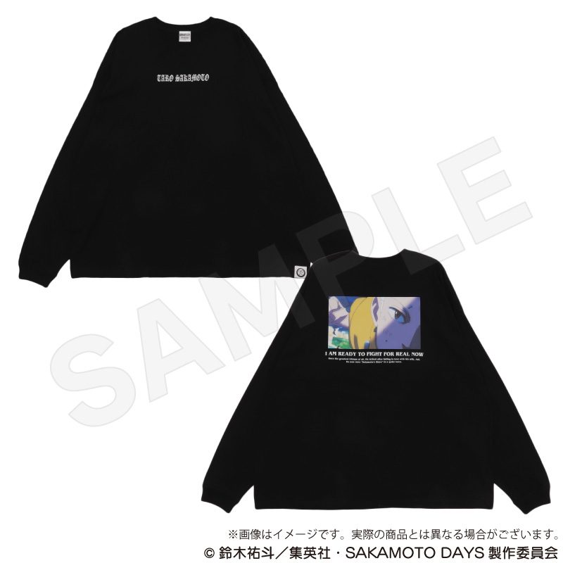 SAKAMOTO DAYS×WEGO ロンT 坂本太郎 ("Sakamoto Days" x WEGO Long T-shirt Sakamoto Taro)