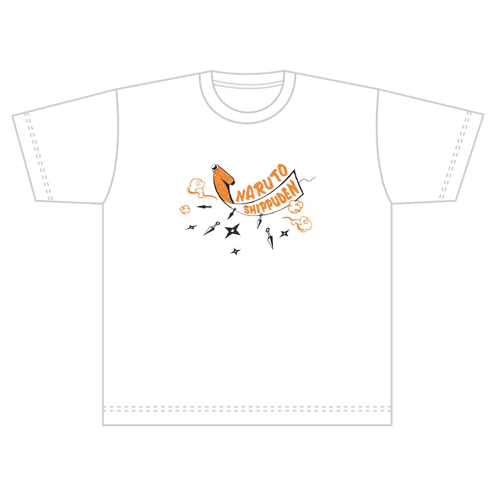 NARUTO-ナルト- 疾風伝 ビッグシルエットTシャツ Lサイズ ("NARUTO -Shippuden-" Big Silhouette T-shirt (L Size))