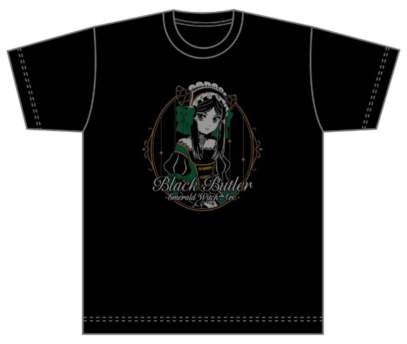 黒執事 -緑の魔女編- Tシャツ(Lサイズ) ("Black Butler Emerald Witch Arc" T-shirt (L Size))