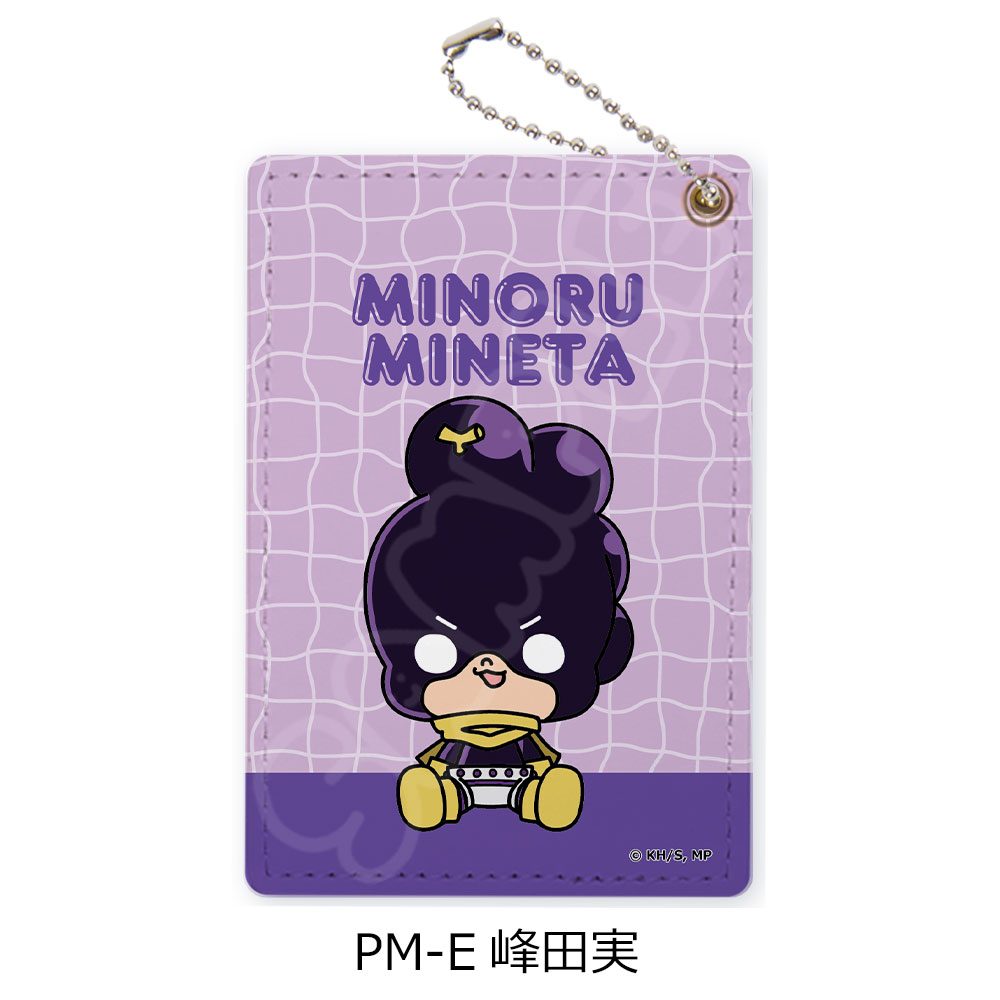 僕のヒーローアカデミア POTEmocho 第1弾 パスケース PM-E 峰田実 ("My Hero Academia" POTEmocho Vol. 1 Pass Case PM-E Mineta Minoru)