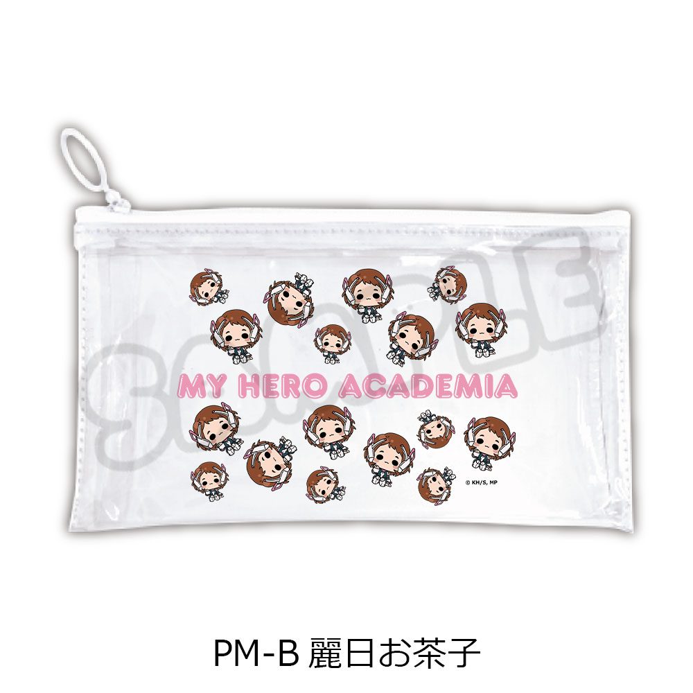 僕のヒーローアカデミア POTEmocho 第1弾 フラットクリアポーチ PM-B 麗日お茶子 ("My Hero Academia" POTEmocho Vol. 1 Flat Clear Pouch PM-B Uraraka Ochaco)