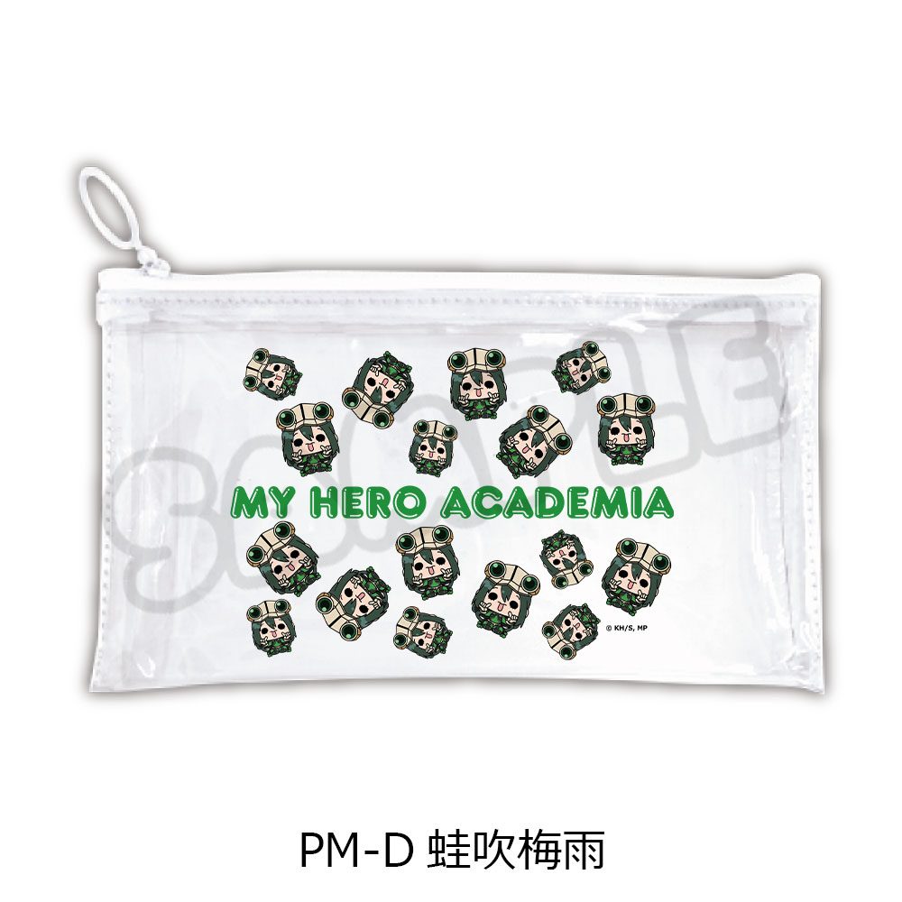 僕のヒーローアカデミア POTEmocho 第1弾 フラットクリアポーチ PM-D 蛙吹梅雨 ("My Hero Academia" POTEmocho Vol. 1 Flat Clear Pouch PM-D Asui Tsuyu)