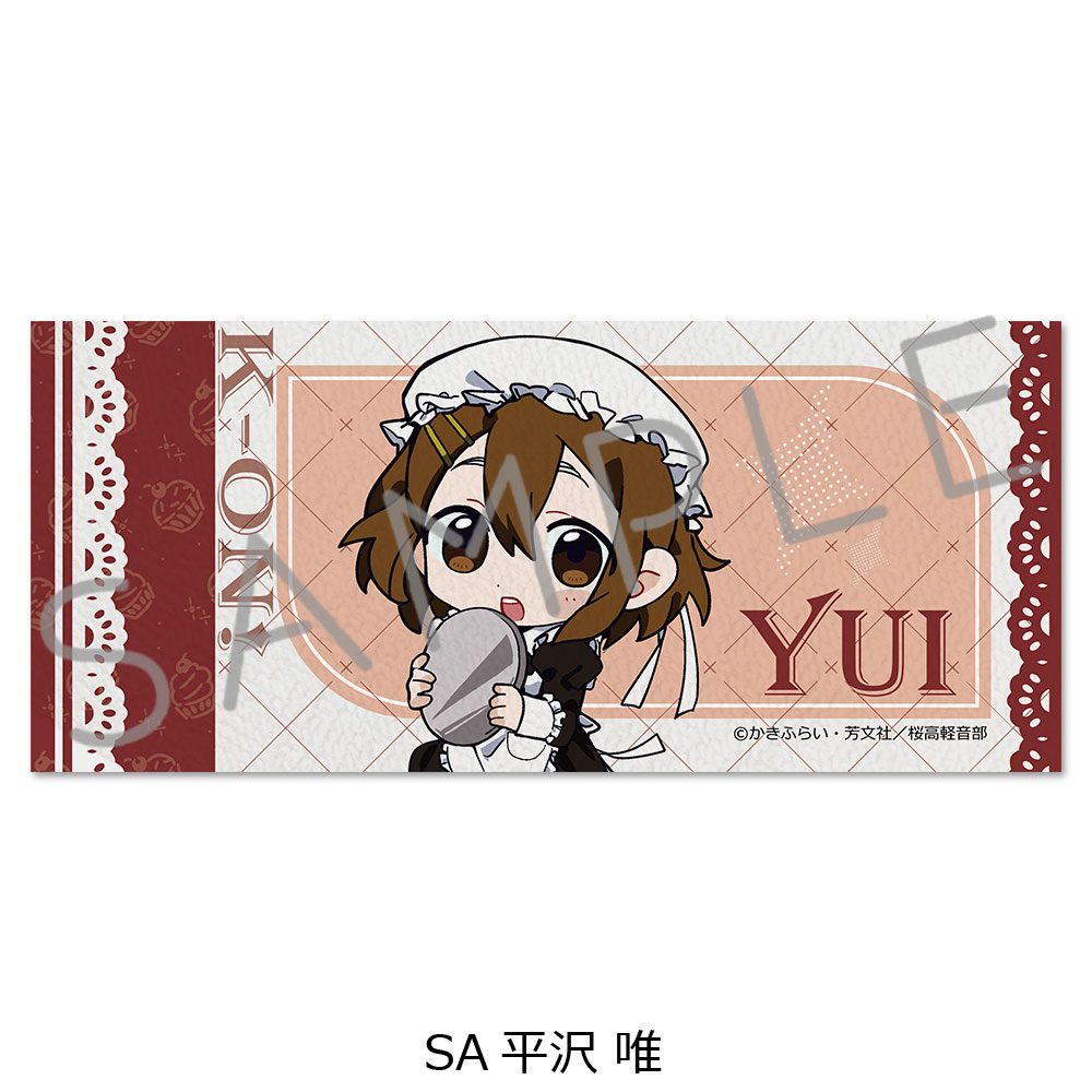 けいおん! 第2弾 フェイスタオル SA 平沢唯 ("K-On!" Vol. 2 Face Towel SA Hirasawa Yui)