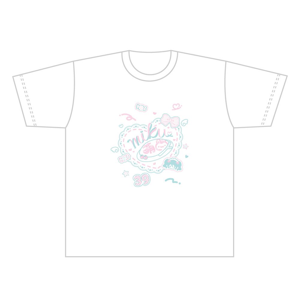 初音ミク 秋葉原フェスティバル2025 オーバーサイズTシャツ コンセプトカフェVer. (Hatsune Miku Akihabara Festival 2025 Over Size T-shirt Concept Cafe Ver.)
