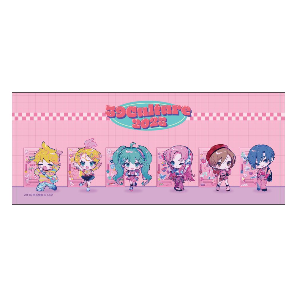39Culture 2025 POP フェイスタオル (39Culture 2025 POP Face Towel)