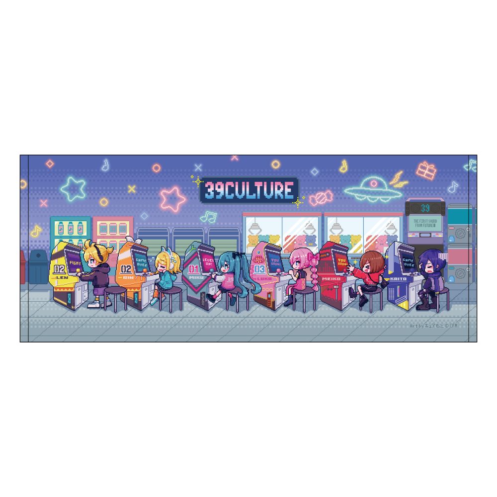 39Culture 2025 RETRO フェイスタオル (39Culture 2025 RETRO Face Towel)