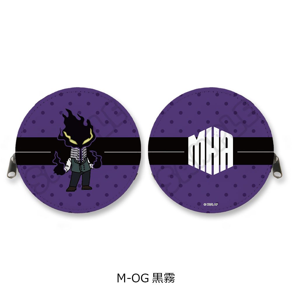 僕のヒーローアカデミア みんなmochocho化大作戦! 第7弾 丸形コインケース M-OG 黒霧 ("My Hero Academia" Minna mochocho Ka Daisakusen! Vol. 7 Round Coin Case M-OG Kurogiri)