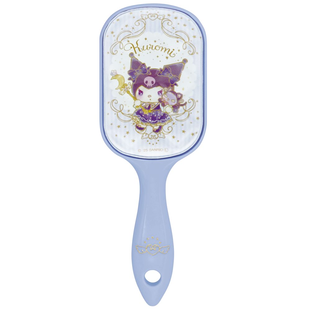サンリオキャラクターズ ぷっくりブラシ クロミ 8203-528 (Sanrio Characters Pukkuri Brush Kuromi 8203-528)