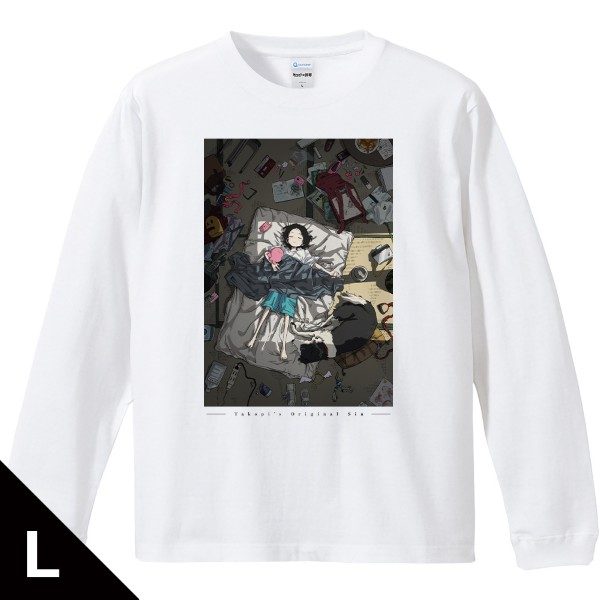 タコピーの原罪 リブ付ロングスリーブTシャツ ティザービジュアルVer. Lサイズ ("Takopi's Original Sin" Ribbed Long Sleeve T-shirt Teaser Visual Ver. (L Size))