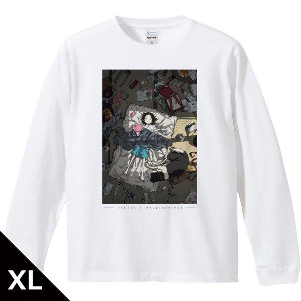 タコピーの原罪 リブ付ロングスリーブTシャツ ティザービジュアルVer. XLサイズ ("Takopi's Original Sin" Ribbed Long Sleeve T-shirt Teaser Visual Ver. (XL Size))