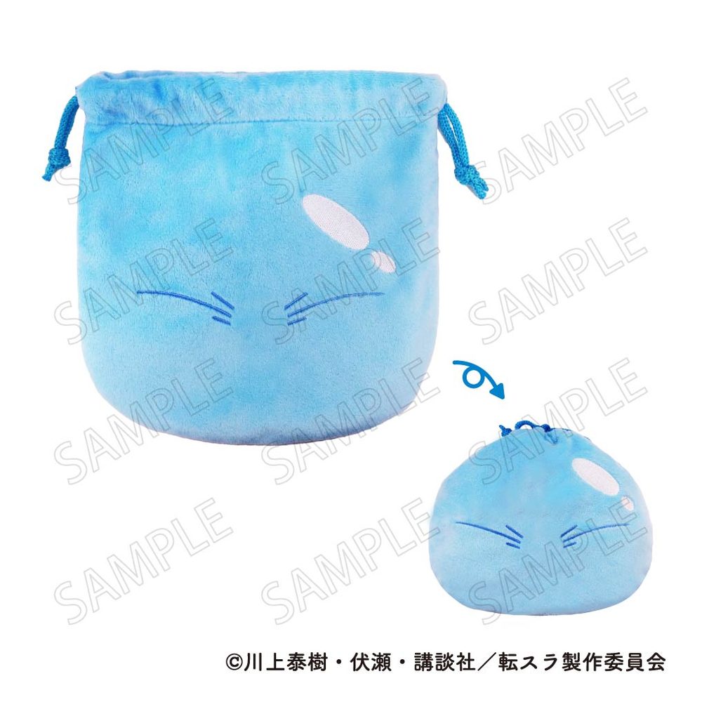 転生したらスライムだった件 フェイス巾着 <A:リムルA> ("That Time I Got Reincarnated as a Slime" Face Kinchaku A: Rimuru A)