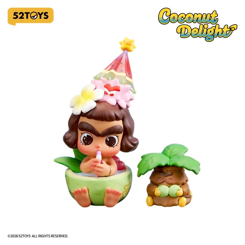 52TOYS BLINDBOX CiCiLu ココナッツ・デライト フィギュア (52TOYS CiCiLu Coconut Delight Figure)