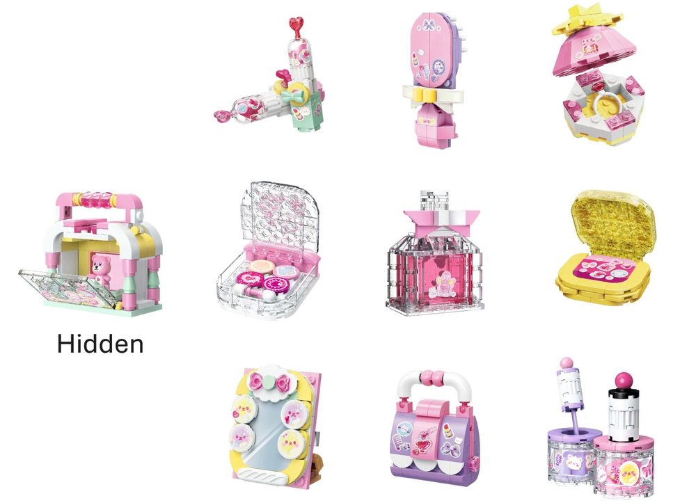 35020 プレイフルタイム ブラインドボックス (35020 Playful Makeup Moments Blind Box)