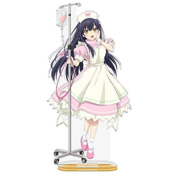 Summer Pockets BIGアクリルキャラスタンド 久島鴎 ナースメイドVer. 描き下ろし ("Summer Pockets" Big Acrylic Chara Stand Kushima Kamome Nurse Maid Ver. Original Illustration)