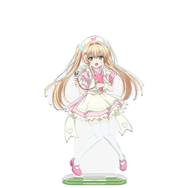 Summer Pockets BIGアクリルキャラスタンド 紬ヴェンダース ナースメイドVer. 描き下ろし ("Summer Pockets" Big Acrylic Chara Stand Tsumugi Wenders Nurse Maid Ver. Original Illustration)