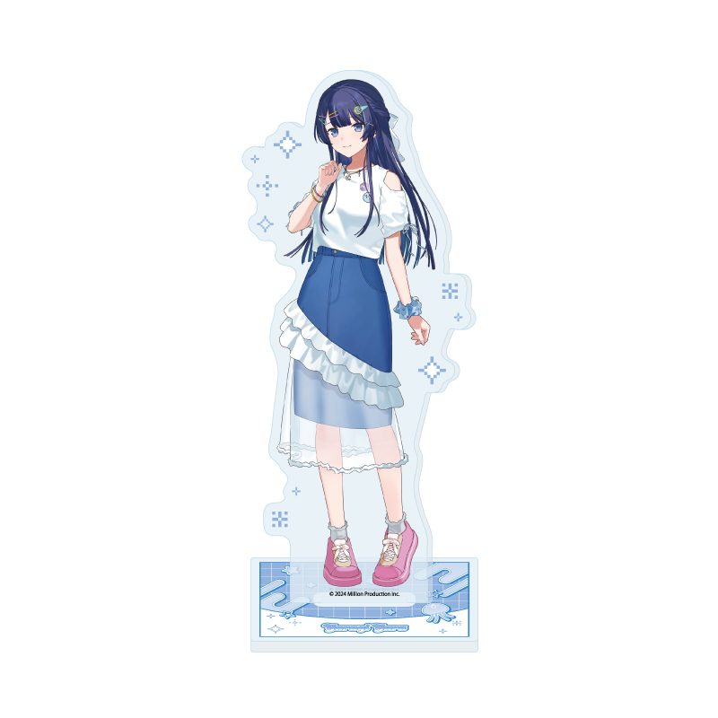 アクリルスタンド Million Production 26 ゆらぎゆら お揃いTシャツVer.(描き起こしイラスト) (Acrylic Stand Million Production 26 Yuragi Yura Matching T-shirt Ver. (Original Illustration))
