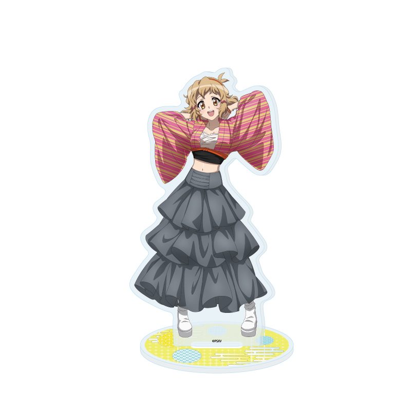 アクリルスタンド 戦姫絶唱シンフォギアXV 71 立花響 着物×Y2K Ver.(描き下ろしイラスト) (Acrylic Stand "Senki Zessho Symphogear XV" 71 Tachibana Hibiki Kimono x Y2K Ver. (Original Illustration))