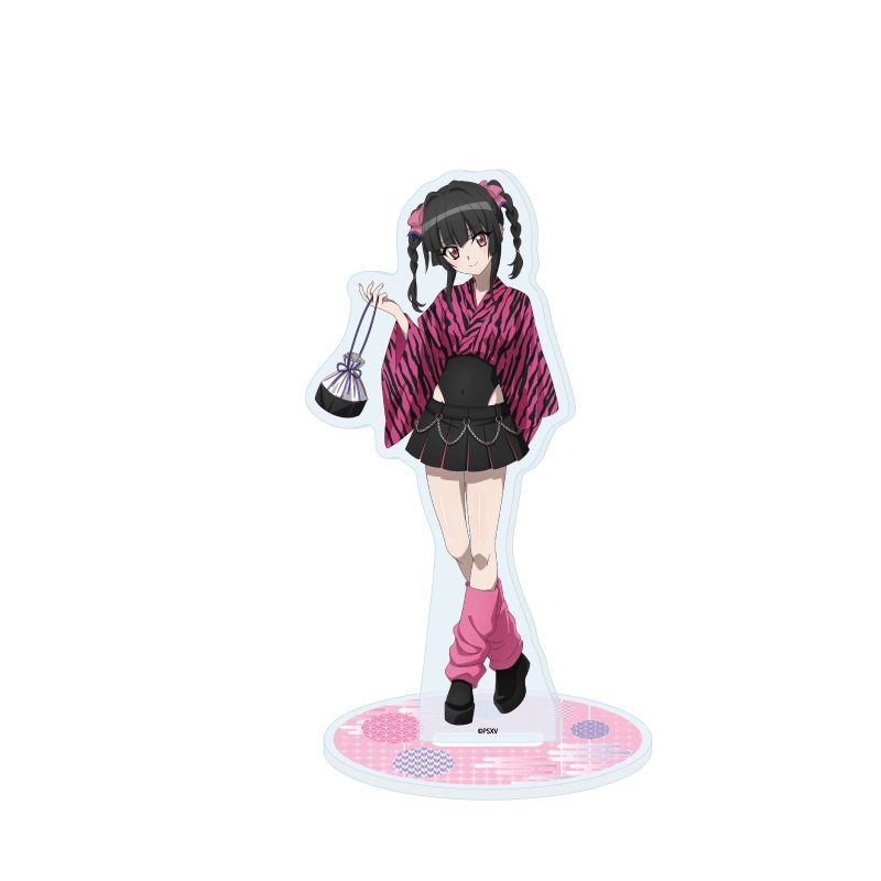 アクリルスタンド 戦姫絶唱シンフォギアXV 75 月読調 着物×Y2K Ver.(描き下ろしイラスト) (Acrylic Stand "Senki Zessho Symphogear XV" 75 Tsukuyomi Shirabe Kimono x Y2K Ver. (Original Illustration))