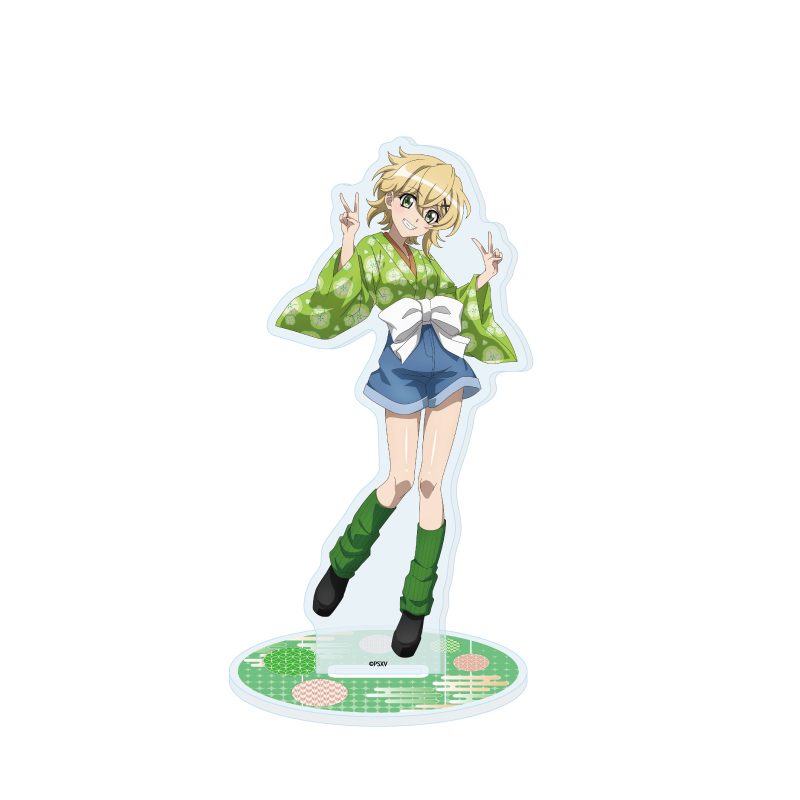 アクリルスタンド 戦姫絶唱シンフォギアXV 76 暁切歌 着物×Y2K Ver.(描き下ろしイラスト) (Acrylic Stand "Senki Zessho Symphogear XV" 76 Akatsuki Kirika Kimono x Y2K Ver. (Original Illustration))