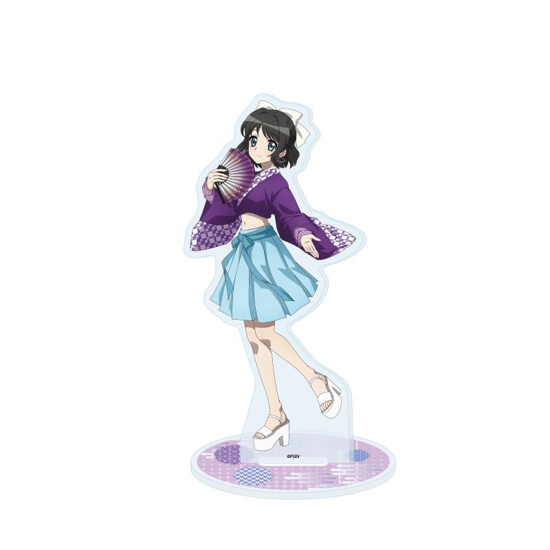 アクリルスタンド 戦姫絶唱シンフォギアXV 77 小日向未来 着物×Y2K Ver.(描き下ろしイラスト) (Acrylic Stand "Senki Zessho Symphogear XV" 77 Kohinata Miku Kimono x Y2K Ver. (Original Illustration))
