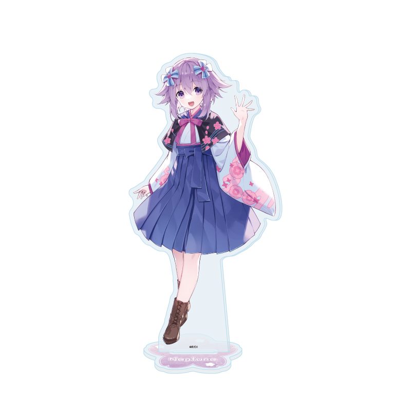 アクリルスタンド 超次元ゲイム ネプテューヌ 01 ネプテューヌ(桜)(公式イラスト) (Acrylic Stand "Hyperdimension Neptunia" 01 Neptunia (Cherry Blossom) (Official Illustration))
