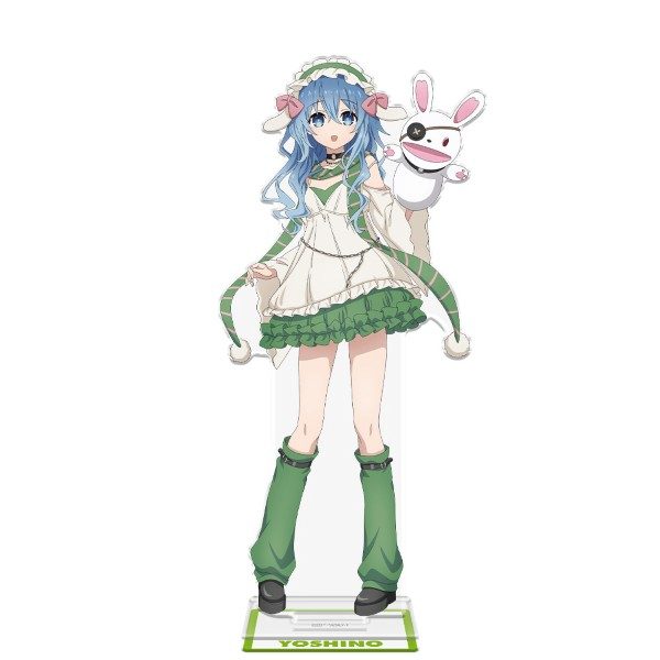 デート・ア・ライブV BIGアクリルキャラスタンド 四糸乃 ゴシックパンク ホワイトVer. 描き下ろし ("Date A Live V" BIG Acrylic Chara Stand Yoshino Gothic Punk White Ver. Original Illustration)